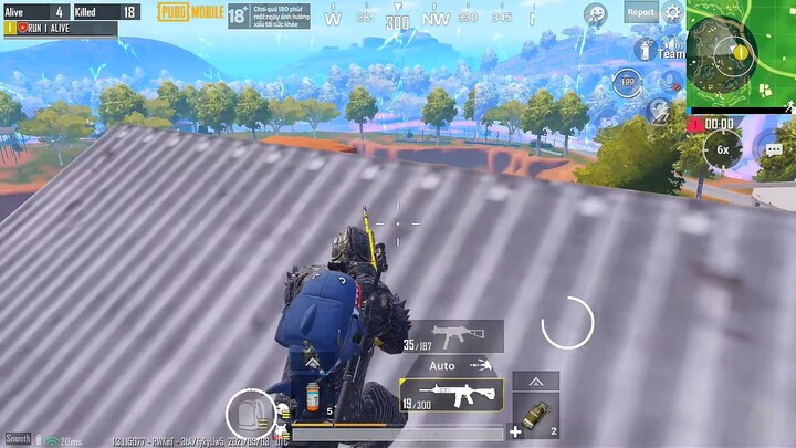 PUBG Mobile - Godzilla Đã Xuất Hiện Tại Sanhok _ 1 Mình Chống Chọi Nửa Map Trong Bootcamp