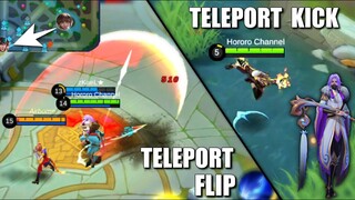 YI WITH ZILONG'S TELEPORT FLIP AND CHOU'S LONGEST KICK! PLUS OTHER TESTS!