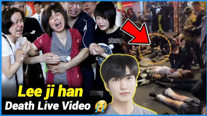 lee ji han video before Death | korean halloween party crowd crush | lee ji  han death reason | - Bilibili