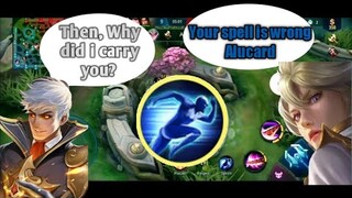 I USE SPRINT THEN KIMMY REACTED | ROAD TO TOP GLOBAL ALUCARD - WICKEDVASH | MLBB