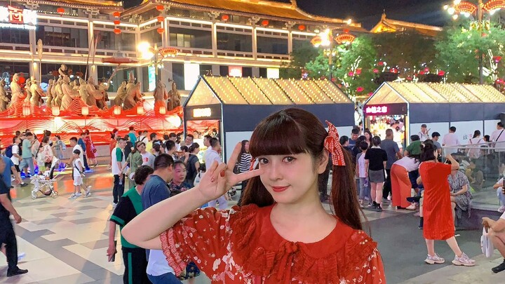 Misako vlog｜Pertama kali ke Xi'an, pameran komik + belanja dan makan!
