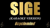 SIGE - 6cyclemind (Karaoke)