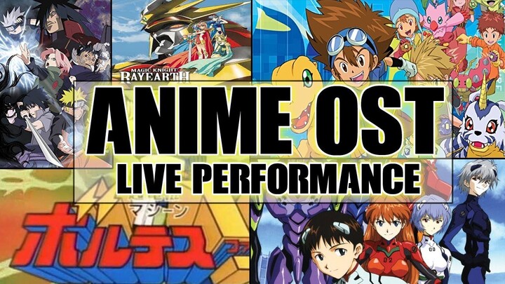 Anime Songs Live performance | Best of Batang 90s Nostalgic Songs