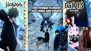 "AMV T" JINWOO (hunter dukun) VS IGRIS (dukun merah)