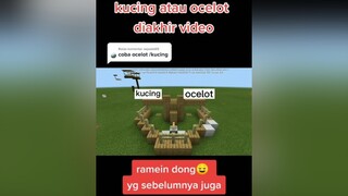 Balas  ocelot atau kucing😳 minecraft kucing ocelot fypgakni bismillahfyp fypplisssssss fyp fypシ fypdong foryou