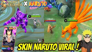 SKIN NARUTO DAN SASUKE BARU VIRAL DI MOBILE LEGENDS - KALIAN HARUS LIHAT INI MIRIP NARUTO