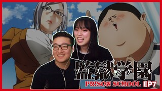 I VOLUNTEER AS TRIBUTE | Prison School Reaction Episode 7