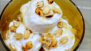 วิธีทำไอติมกะทิ ทำเอง ทำง่าย ไม่ต้องใช้เครื่องปั่น / coconut milk ice cream