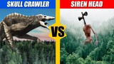 Skullcrawler vs Siren Head | SPORE