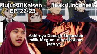 Domain Expansion nya Megumi | Reaction Anime Jujutsu Kaisen Episode 22-23 |