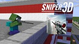 MONSTER SCHOOL : SNIPER 3D GUN SHOOTER CHALLENGE - MINECRAFT ANIMATION
