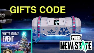 Coupon Code to Receive Rare Christmas Gifts - PUBG NEW STATE