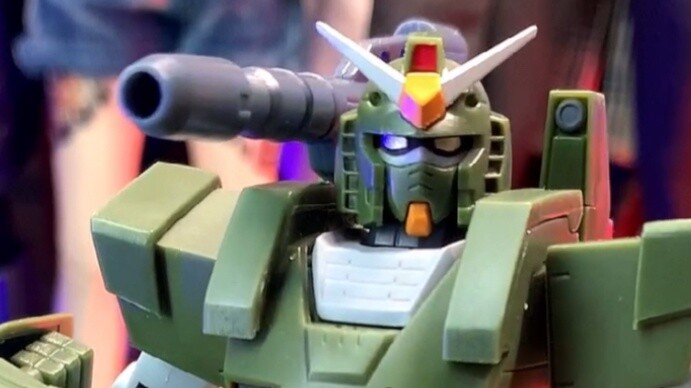 Mô hình chơi mở hộp Bandai Robot Soul Rx78 được trang bị đầy đủ mô hình Robot