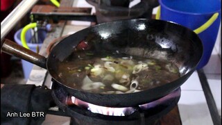 công thức và cách nấu lẩu ngọt - lẩu hải sản |Anh Lee BTR tập25