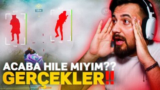 GERÇEKLER!! YILLARDIR HİLE KULLANIYORUM?! 😮 PUBG MOBILE