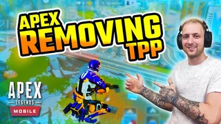 Apex Legends Mobile REMOVING TPP Gamemode (Full Gameplay)