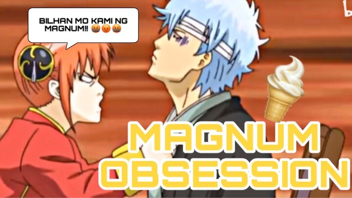 NAKATIKIM NA BA NG MAGNUM? 🍦| Gintama Funny Dubbed 😂