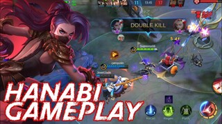 SOLO RANK GAMEPLAY WITH HANABI | MLBB