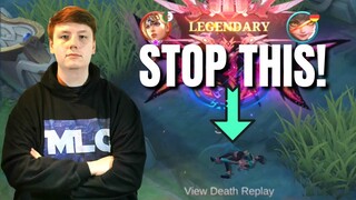 Don't make ANY of this NOOB MISTAKES to RANK UP FAST | Mobile Legends