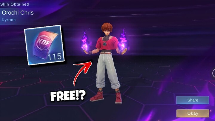 I GOT KOF SKIN FOR FREE!?