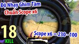 Show Độ Nhạy X6 Chuẩn "Ghìm Tâm Không Giật" Của Game Thủ Việt Nam | PUBG Mobile