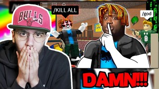 ROBLOX Murder Mystery 2 TROLLING Funny Moments (Buur) | Reaction!