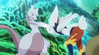 Ash và Goh VS Mewtwo