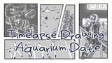 Aquarium Date Timelapse Drawing