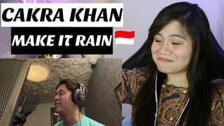 CAKRA KHAN - Make it rain (COVER) I FILIPINA REAKSI