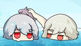 Cá mập voi nổi lên từ mặt nước [Truyện tranh âm thanh Ark]
