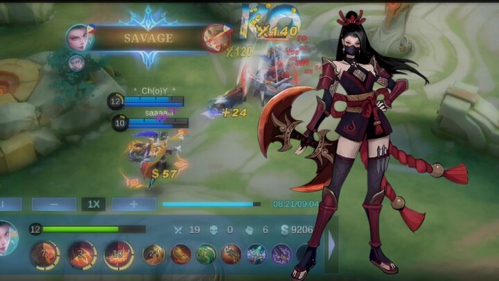 Mobile Legends - Hanabi's Banda Banda SAVAGE (Epic Rank)