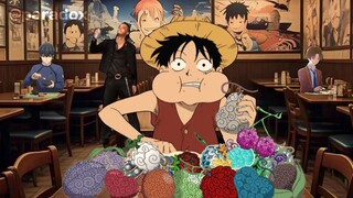 Luffy mukbang devil fruits