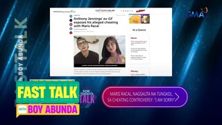 Fast Talk with Boy Abunda: Maris Racal, nagsalita na tungkol sa isyu niya kay Anthony! (Episode 484)