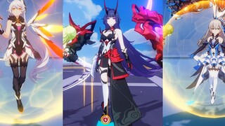 谁最强？空律 VS 雷律 VS 理律！御三家律者化战斗对比！！！---《崩坏3》