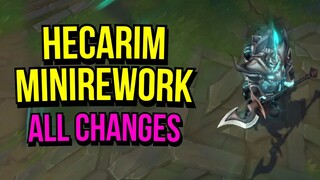 Hecarim Minirework - No More Assasin and Tank Build | League of Legends