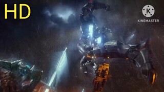 ฉากแอ็คชั่นใน Pacific Rim (2013) พากย์ไทย Gipsy Danger vs Leatherback