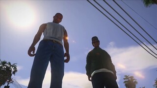 GTA San Andreas - Cleaning the Hood (V Graphics)