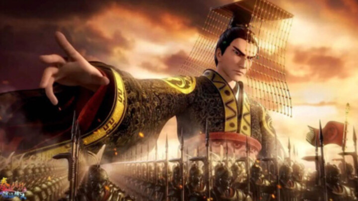 Raja Qin menyapu Liuhe, betapa agungnya penampilan harimau itu, mengayunkan pedangnya untuk menembus