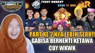 SERU PLUS NGAKAK KALAU NONTONIN VIDEO EXE NYA RRQ VS EVOS DARI BANG WIELINO!! GG PARAH| Vira Vioura