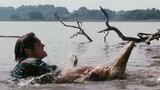 Jim Carrey is the only man to drown a crocodile