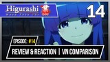 Higurashi Gou: Episode 14 | Review, Reaction & VN Comparison! - Killing Loopers