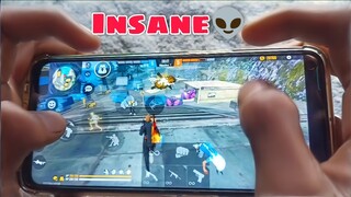 Realme narzo 20 pro free fire gameplay test 4 finger claw handcam m1887 onetap headshot 90HZ display