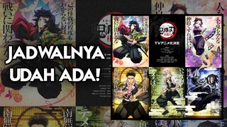 Jadwal tayang Anime Demon slayer : Kimetsu no Yaiba Season 4 udah ada loh!