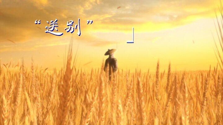 弹幕送别大帅（“长亭外，古道边，芳草碧连天”）