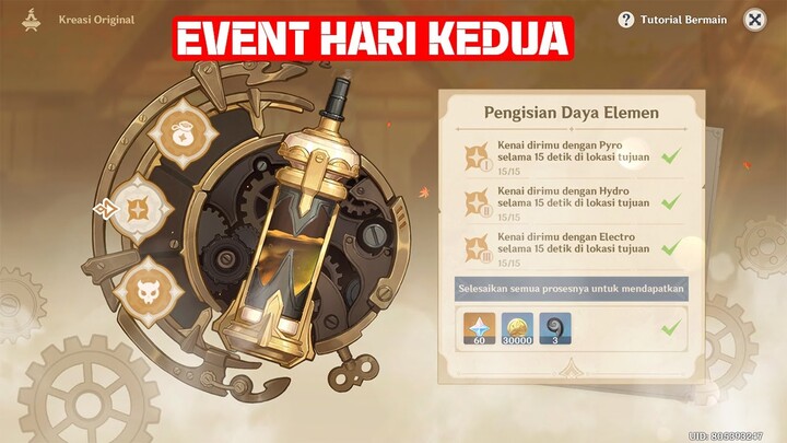 [Quest Event] Jantung Perapian: Kreasi Original - Pengisian Daya Elemen | Genshin Impact