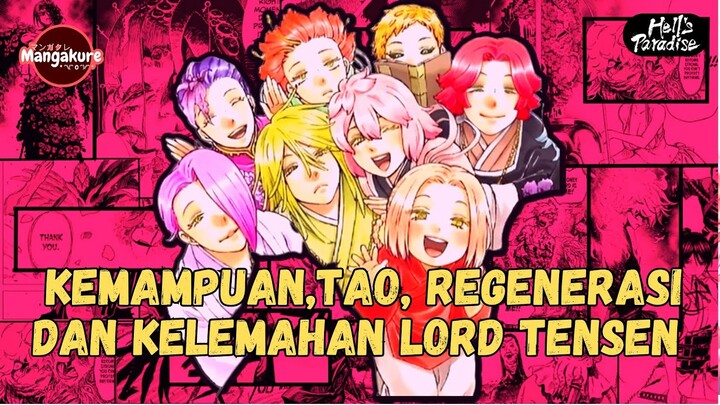 Apa Saja Kemampuan,Tao, Regenerasi Dan Kelemahan Yang Dimiliki Oleh Lord Tensen | Jigokuraku