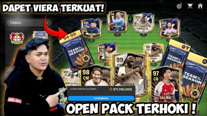 HARI PERTAMA LANGSUNG TAMAT! HOKI PARAH OPEN PACK TOTS! - EA FC MOBILE 24 INDONESIA