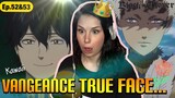 VENGEANCE BACKSTORY!?HIS FACE?! Black Clover Episode 52 and 53 REACTION + REVIEW