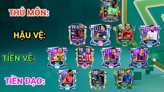 [FIFA MOBILE 21] TOP CẦU THỦ NGON BỔ RẺ TỪNG VỊ TRÍ PHẦN 5 | GÁNH TEAM HIỆU QUẢ