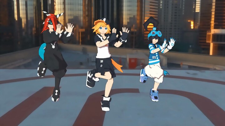 【Aotu World MMD】【Drunken Butterfly】Why not join a compe*on? Why not come and do square dance?